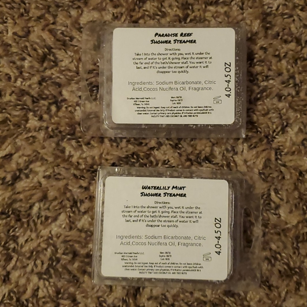 2 Shower Steamers
